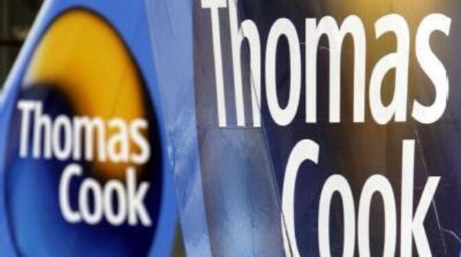 Das Logo des Tourismuskonzerns Thomas Cook.
FOTO: DPA