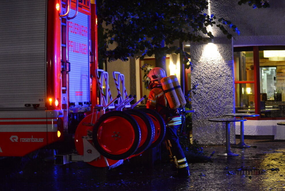 Hochwasser in der Region nach schweren Unwettern