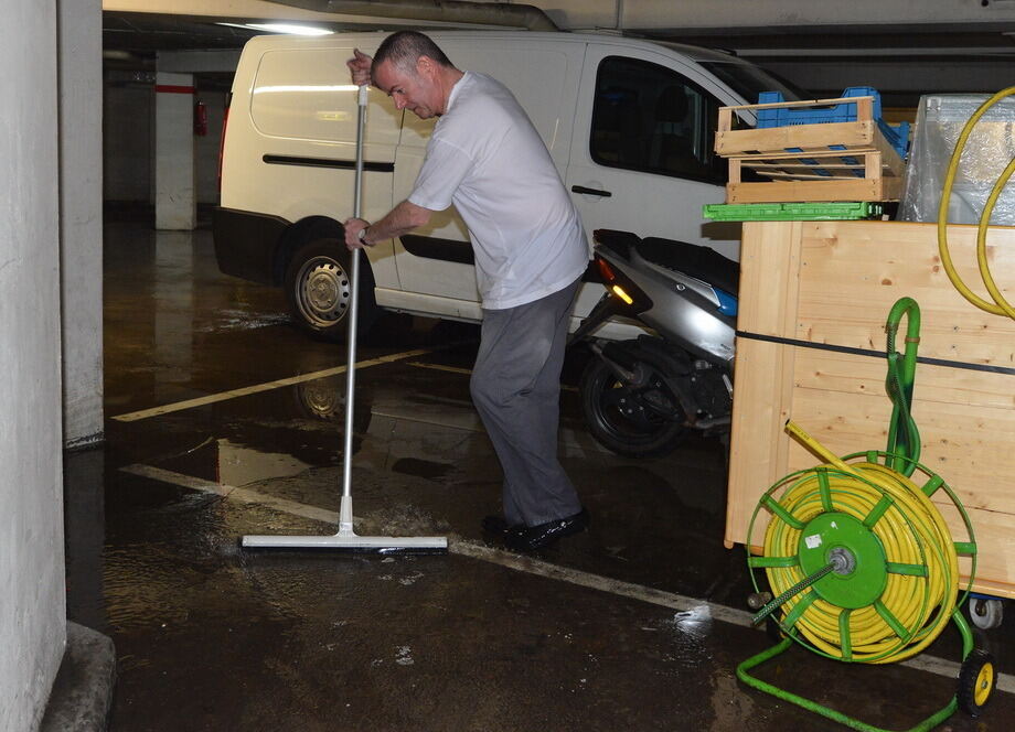 Hochwasser in der Region nach schweren Unwettern