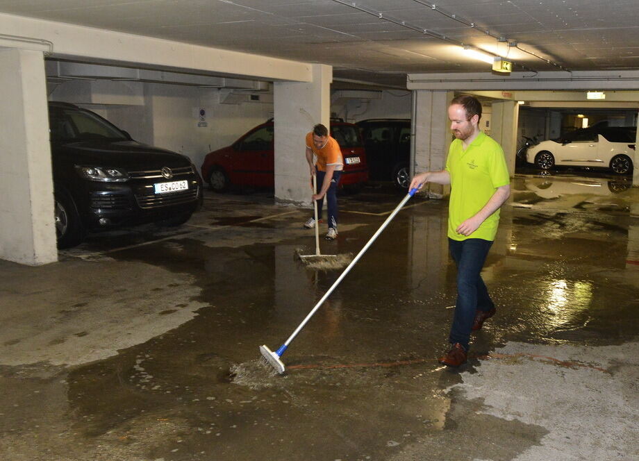 Hochwasser in der Region nach schweren Unwettern