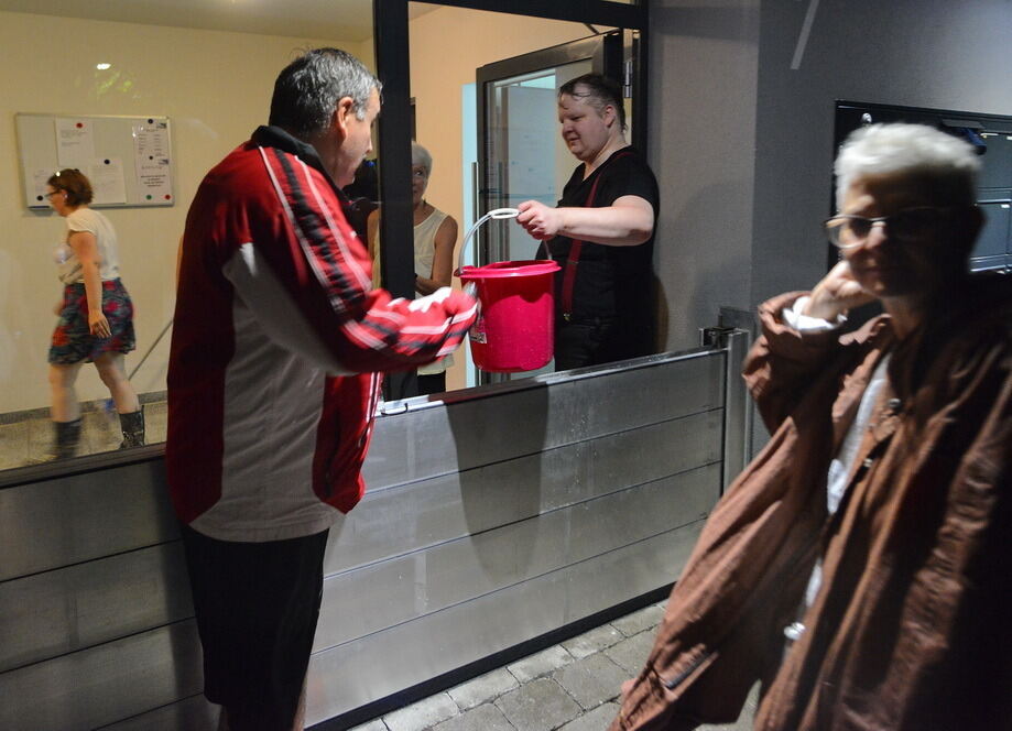 Hochwasser in der Region nach schweren Unwettern