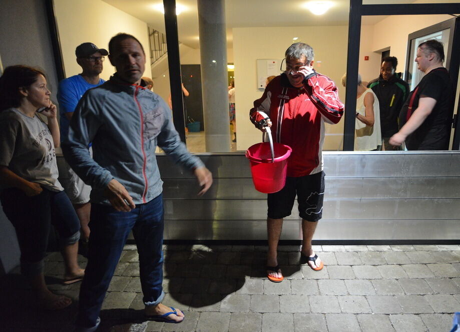 Hochwasser in der Region nach schweren Unwettern