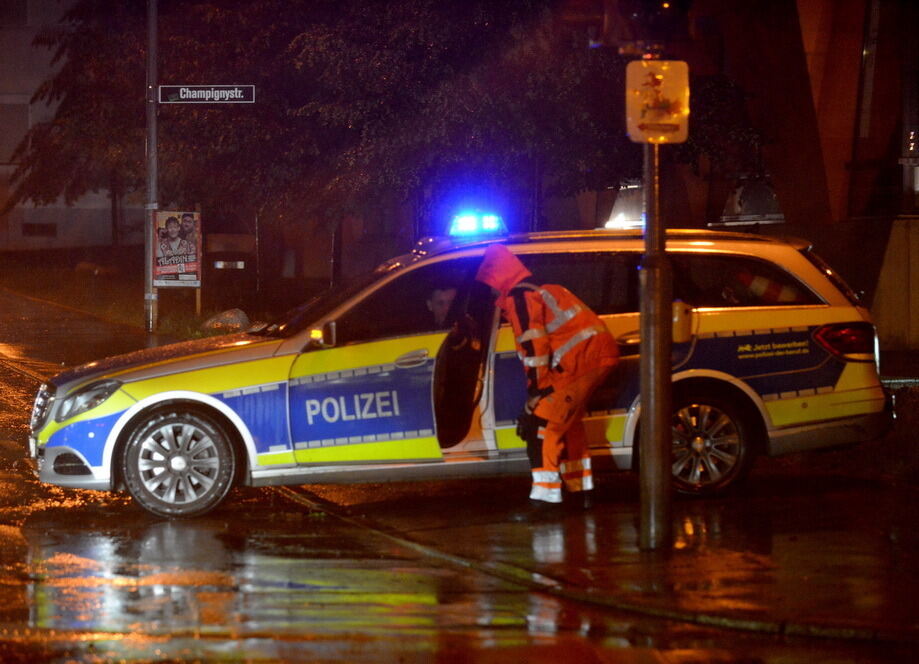 Hochwasser in der Region nach schweren Unwettern