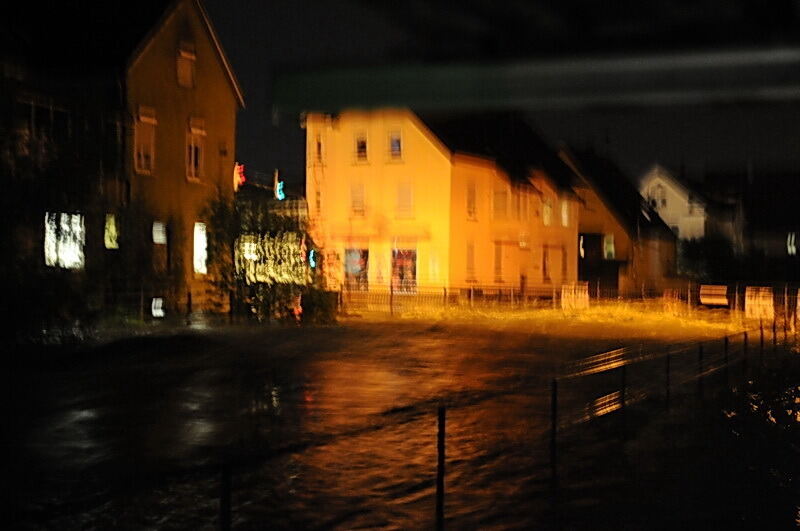 Hochwasser in der Region nach schweren Unwettern