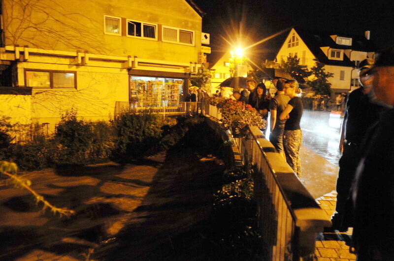 Hochwasser in der Region nach schweren Unwettern