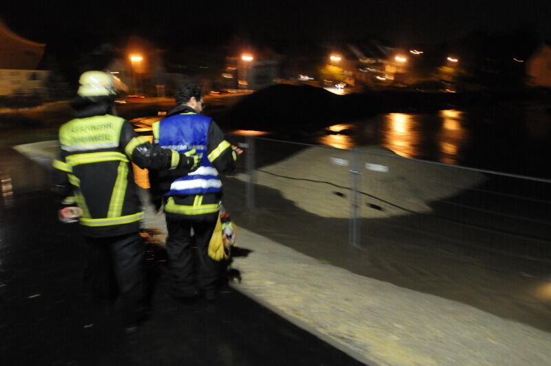 Hochwasser in der Region nach schweren Unwettern
