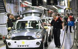 Mini-Produktion in Oxford: Vor allem Großbritannien selbst wird wirtschaftlich unter dem EU-Austritt leiden. Foto: BMW AG/Arc