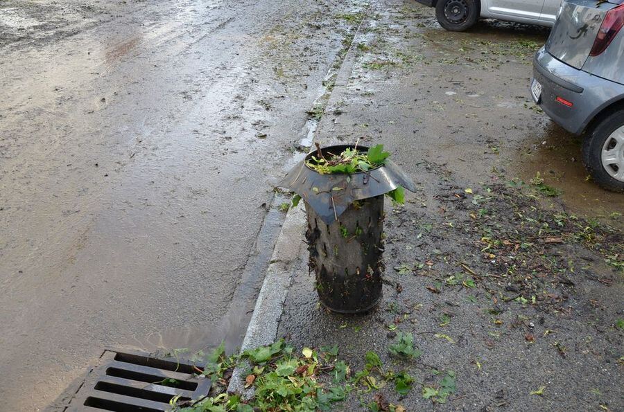Hochwasser in der Region nach schweren Unwettern