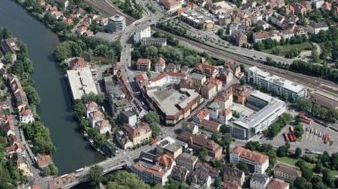 Eines der Groß-Projekte, das Tübingen in der nächsten Sitzungsperiode des Gemeinderats anpacken will - das Zinser-Dreieck.
FOTO: