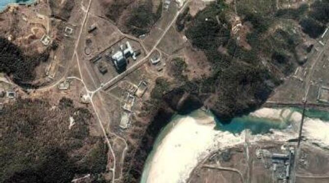 Nuklearreaktoranlage Yongbyon in Nordkorea