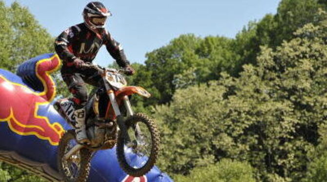 Das Rennen war für Marco Dorsch wegen eines technischen Defekts schnell beendet. FOTO: NIETHAMMER