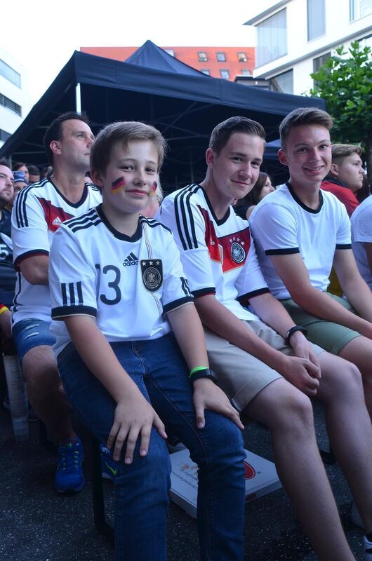 EM 2016 Deutschland - Frankreich Public Viewing in Reutlingen