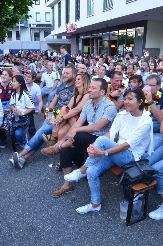 EM 2016 Deutschland - Frankreich Public Viewing in Reutlingen