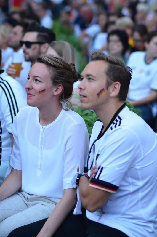 EM 2016 Deutschland - Frankreich Public Viewing in Reutlingen