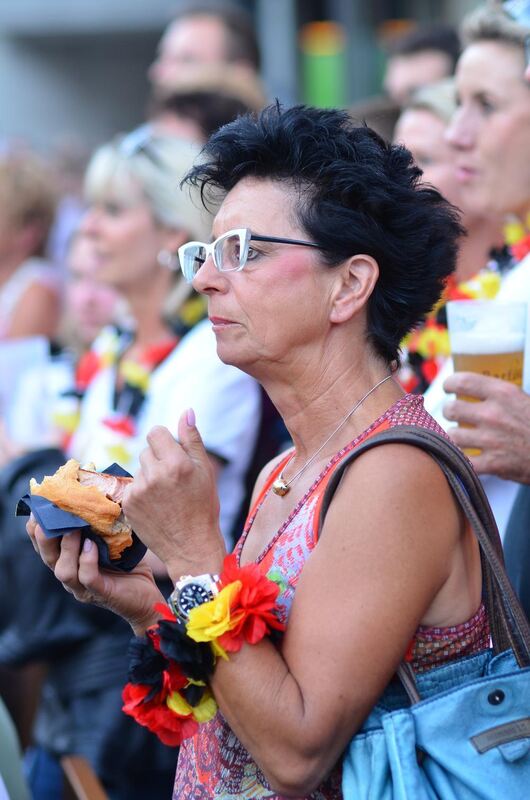 EM 2016 Deutschland - Frankreich Public Viewing in Reutlingen