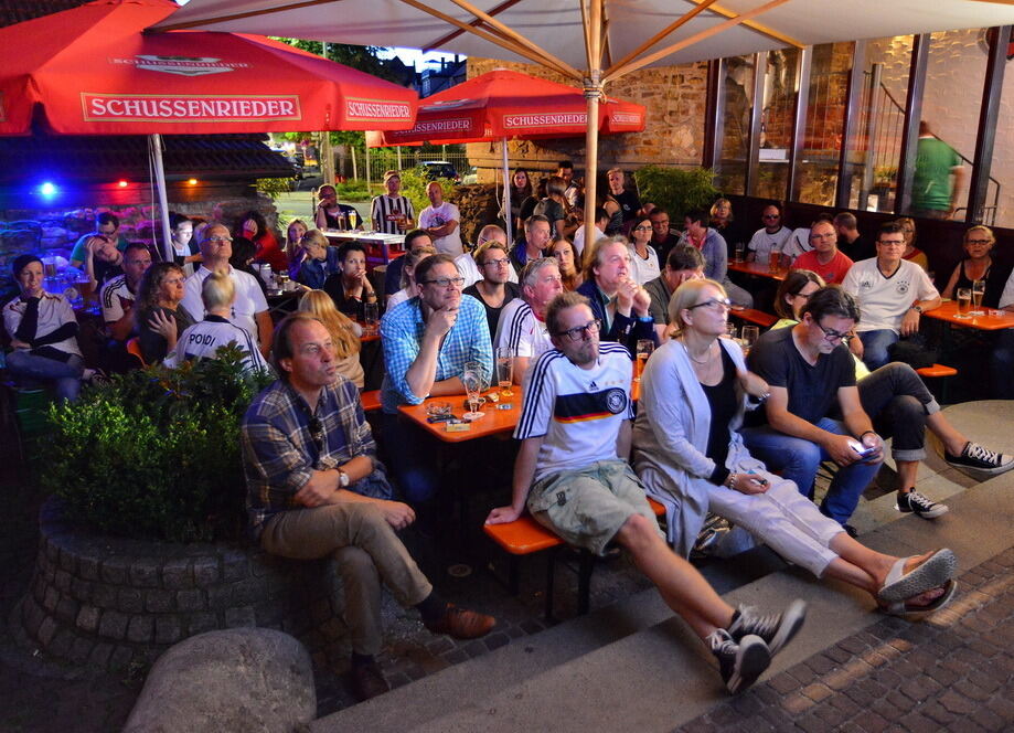 EM 2016 Deutschland - Frankreich Public Viewing in Reutlingen