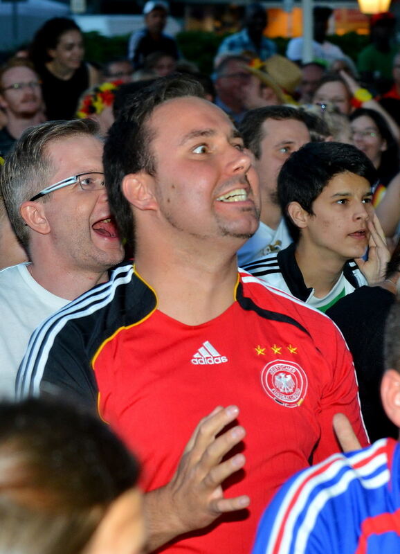 EM 2016 Deutschland - Frankreich Public Viewing in Reutlingen
