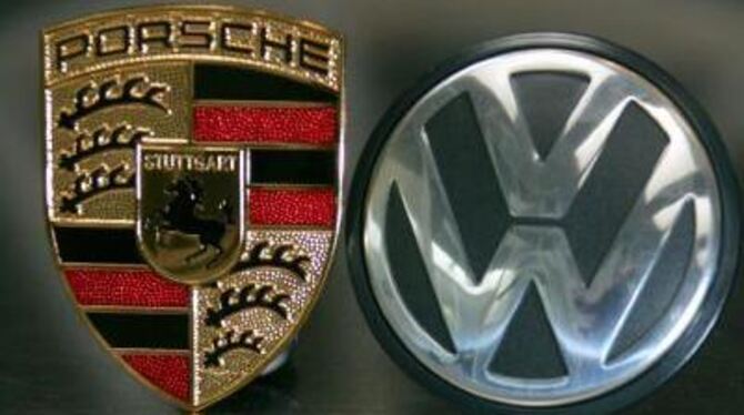 Porsche- und VW-Logos
