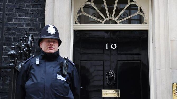 Der Wechsel in Downing Street Number 10 vollzieht sich wesentlich rascher als zunächst geplant. Foto: Andy Rain
