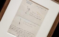 Ein Brief von Dr. Félix Rey, in dem es um das Ohr von Vincent van Gogh geht. Foto: Robin Van Lonkhuijsen