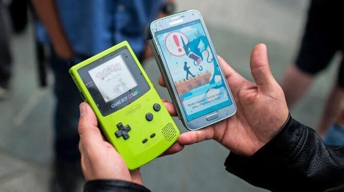 Pokemon-Spiel auf dem Smartphone:  Bisher sperrte sich Nintendo gegen den Sprung auf Mobiltelefone und brachte seine Spiele n