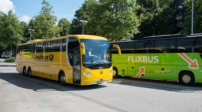 Flixbus übernimmt das Fernbusgeschäft der Deutschen Post. Foto: Daniel Reinhardt/dpa