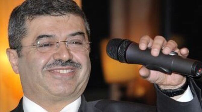 Iraks Botschafter in Deutschland, Alaa Al-Hashimy, verbreitete auf der Reutlinger Achalm viel Optimismus.
FOTO: NIETHAMMER