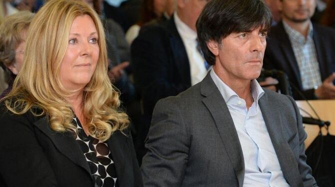 Fußball-Bundestrainer Joachim Löw und Ehefrau Daniela in Zukunft gehen getrennte Wege. Foto: Patrick Seeger