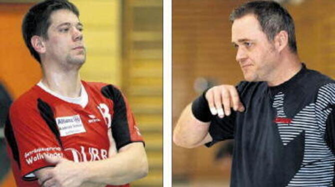 Zwei Trainer, die sich die Saison anders vorgestellt hatten: Holger Breitenbacher (links) und Chris Ramisch. FOTOS: LANGER