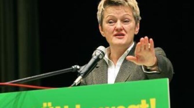 Grünen-Fraktionschefin Renate Künast: »Diese Regierung gleicht einem Tollhaus«. FOTO: DPA