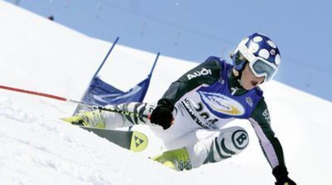Fast hätte Heiner Längst auch noch den Slalom gewonnen. 
FOTO: PR