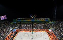Die Arena am Atlantik war mit 12 000 Zuschauern ausverkauft. Foto: Soeren Stache