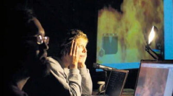 &raquo;Bagdad brennt&laquo; heißt das Stück, das das Theater Freiburg im Rahmen des Theaterfestivals in der Planie zeigt. FOTO: