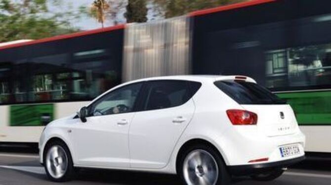 Gelungen designt und als 1,4-Liter-Benziner alltagstauglich: der Seat Ibiza. 
FOTO: PR
