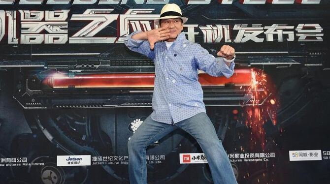 Jackie Chan spielte in über 150 Filmen mit. Foto: Dan Himbrechts