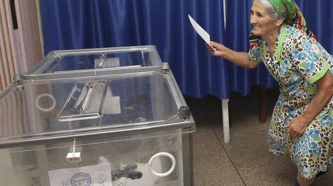 Abstimmung auf der Krim. Die Ukraine protestiert gegen die erste russische Parlamentswahl auf der von Moskau annektierten Hal