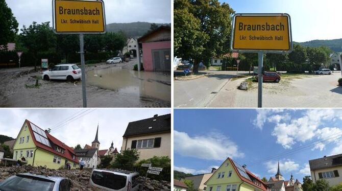 Ein Sturmtief hinterließ Ende Mai 2016 in einigen Regionen Baden-Württembergs verheerende Schäden. Auch Monate nach der verheere