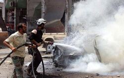 Die syrischen Weißhelme gelten auch als Kandidat für den Friedensnobelpreis. Foto: Syria Civil Defense Idlib