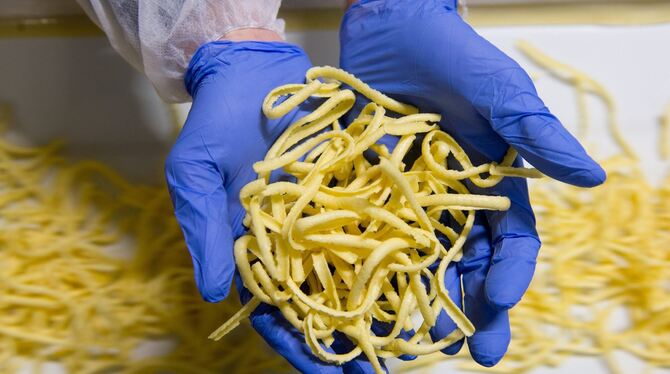 Spätzle werden auch in die Mongolei exportiert. FOTO: DPA Spätzle werden auch in die Mongolei exportiert. FOTO: DPA